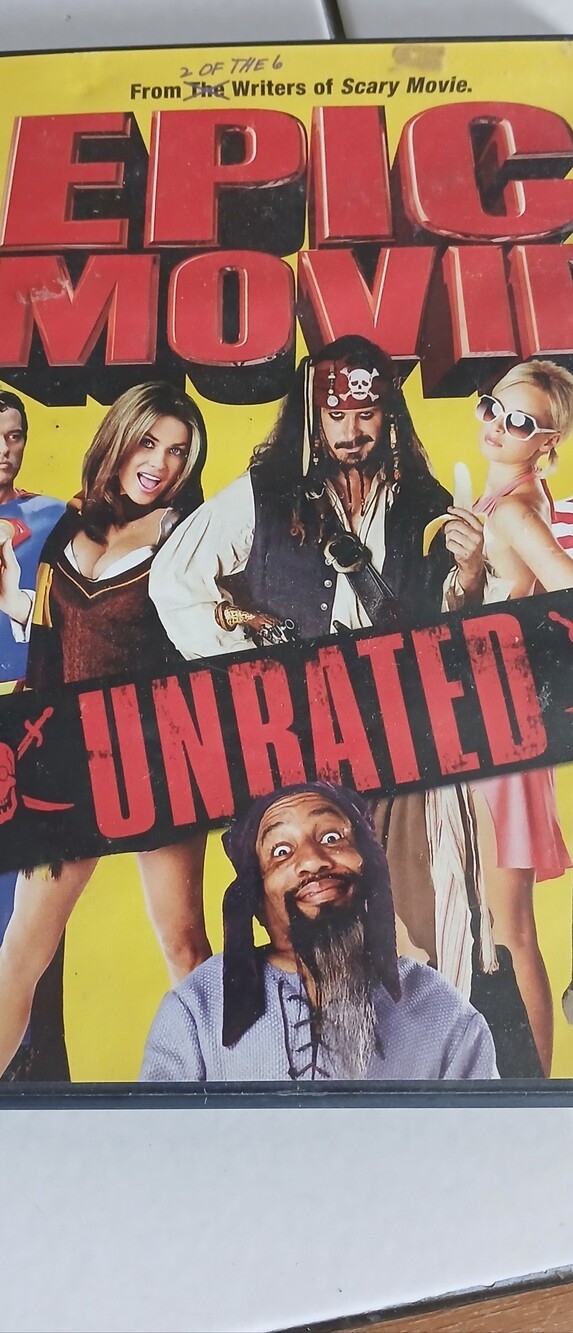 2007 Epic Movie DVD